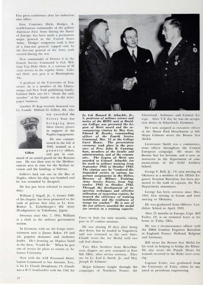 Lt. Col. Howard B. Arbuckle, Jr. Photograph, April 1946